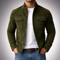 Men's Jacket with Tailored Fit and Functional Pockets | L&S - 1 - London-stylehouse.com