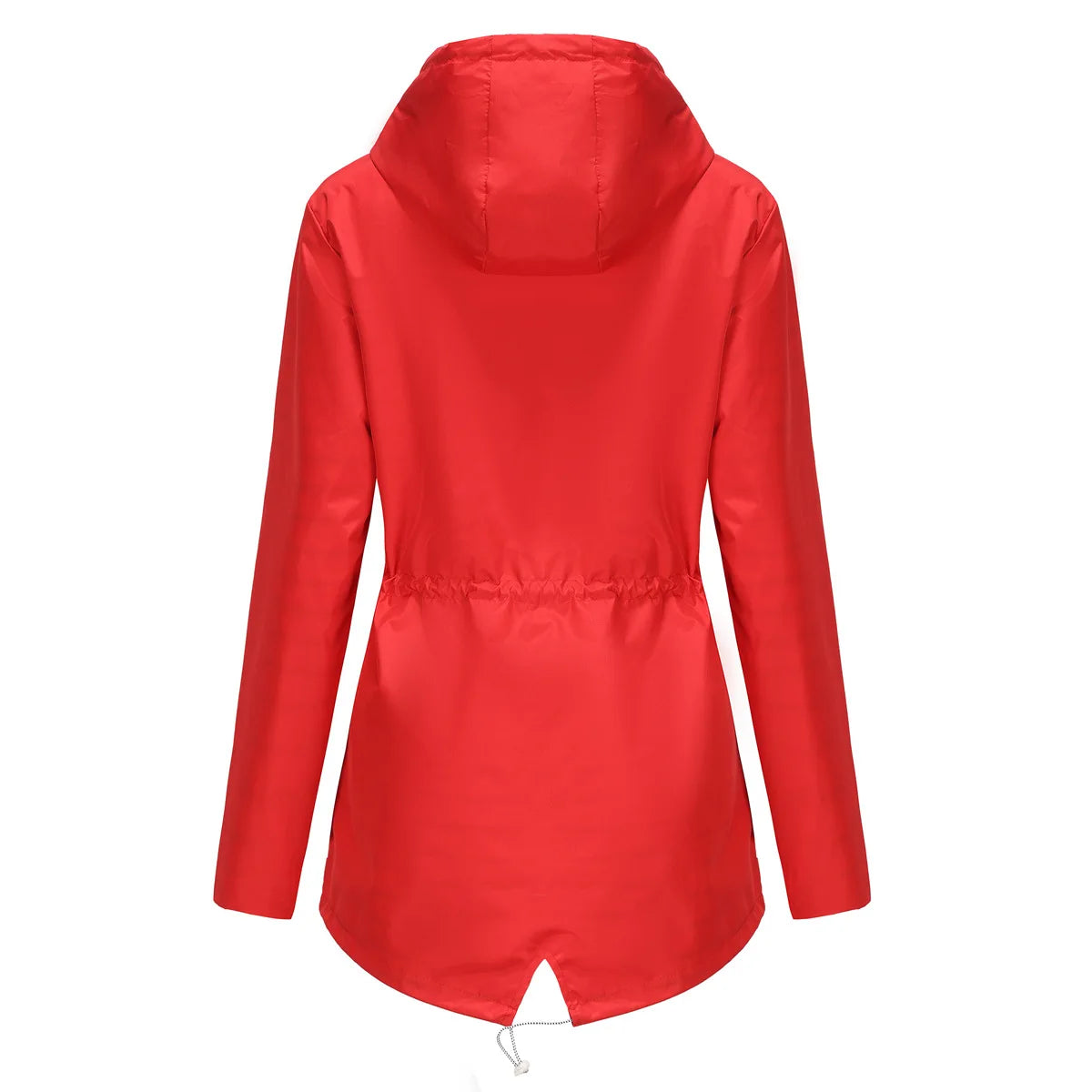 Women's Hooded Jacket with Adjustable Waist | L&S - 2 - London-stylehouse.com