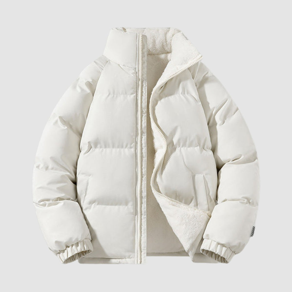 Puffer Jacket Women's with Hood and Soft Lining | L&S - 3 - London-stylehouse.com