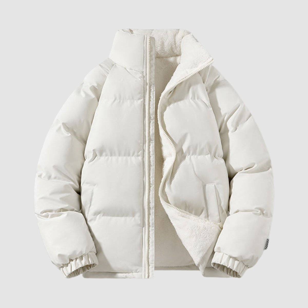 Puffer Jacket Women's with Hood and Soft Lining | L&S - 3 - London-stylehouse.com