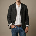 Blazer Men's Relaxed Fit with Stylish Detailing | L&S - 1 - London-stylehouse.com