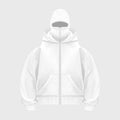 Hoodie Men with Balaclava | Comfortable Fit and Unique Style | L&S - 4 - London-stylehouse.com