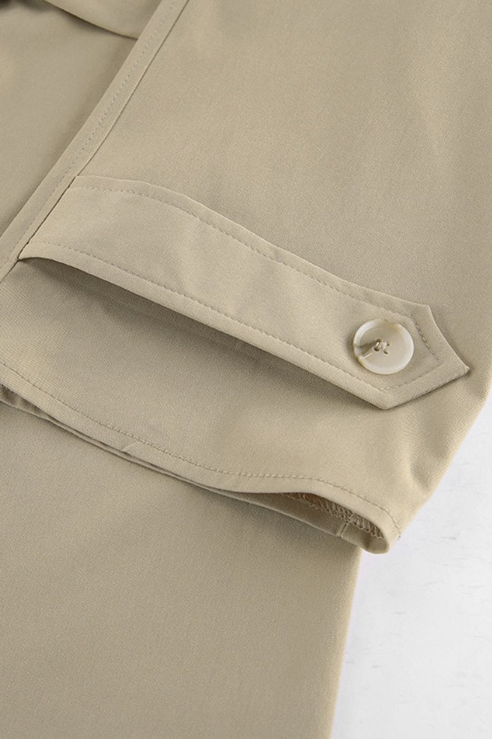 Jacket Women's Relaxed Fit with Belted Waist | L&S - 6 - London-stylehouse.com