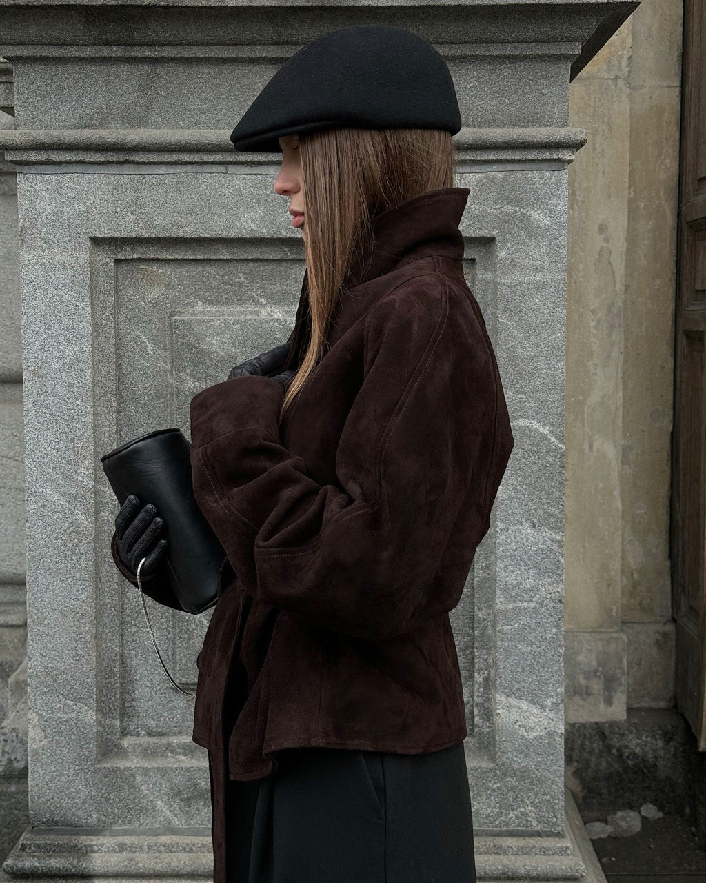 Women's Belted Jacket – Relaxed Fit with Chic Detailing | L&S - 8 - London-stylehouse.com