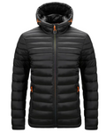 Lightweight Hooded Jacket Men | Relaxed Fit with Insulation | L&S - 1 - London-stylehouse.com