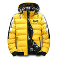 Men's Hooded Puffer Jacket with Bold Detailing | L&S - 1 - London-stylehouse.com
