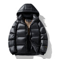 Jacket Men's Insulated Hooded Puffer with Contemporary Fit | L&S - 1 - London-stylehouse.com