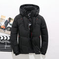 Men's Puffer Jacket with Removable Hood and Functional Pockets | L&S - 3 - London-stylehouse.com
