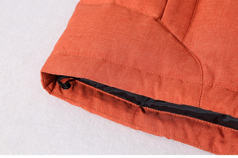 Men's Puffer Jacket with Removable Hood and Functional Pockets | L&S - 10 - London-stylehouse.com