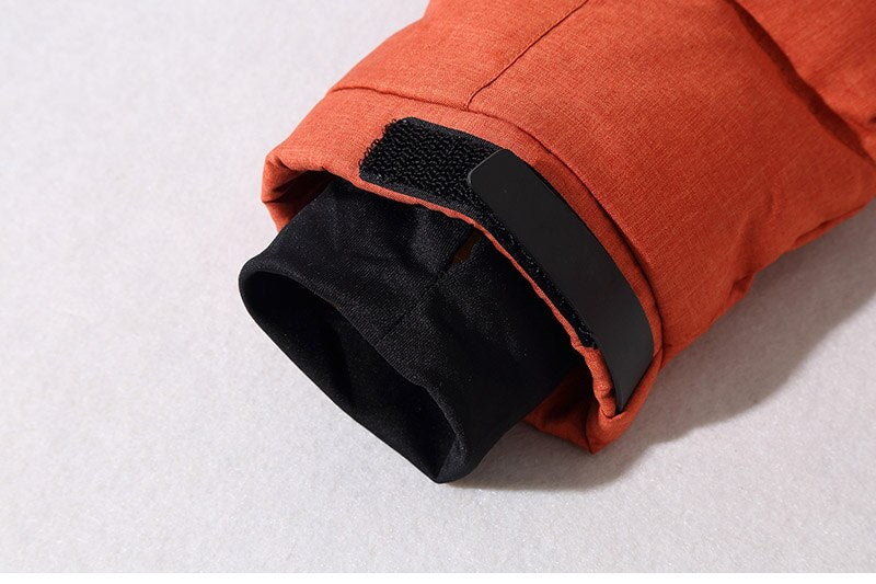 Men's Puffer Jacket with Removable Hood and Functional Pockets | L&S - 21 - London-stylehouse.com
