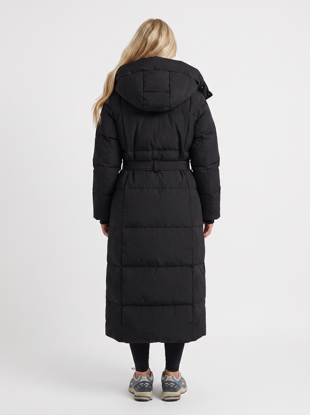 Longline Women's Puffer Coat with Hood + Warmth and Style | L&S - 5 - London-stylehouse.com