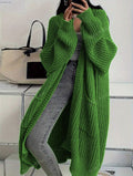Cardigan Women's Relaxed Fit with Functional Pockets | L&S - 6 - London-stylehouse.com