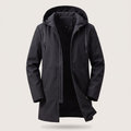 Men's Hooded Jacket with Relaxed Fit and Functional Pockets | L&S - 4 - London-stylehouse.com