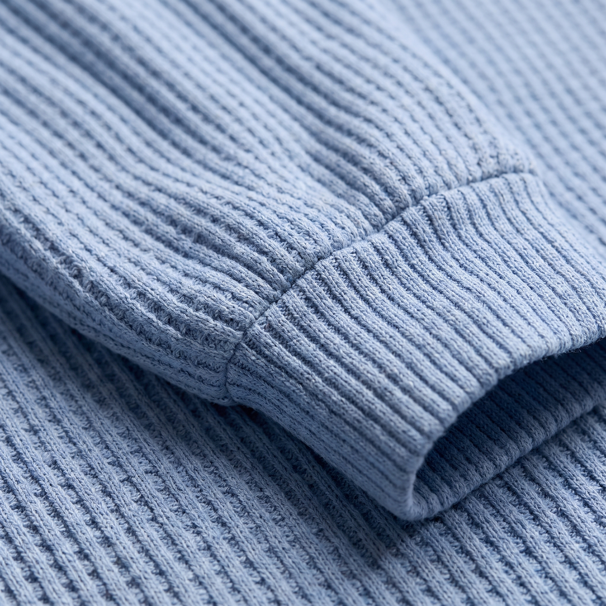 Pullover Men's Relaxed Fit with Textured Finish | L&S - 2 - London-stylehouse.com