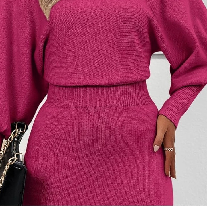 Dress Women's Bodycon Style with Puff Sleeves | L&S - 7 - London-stylehouse.com
