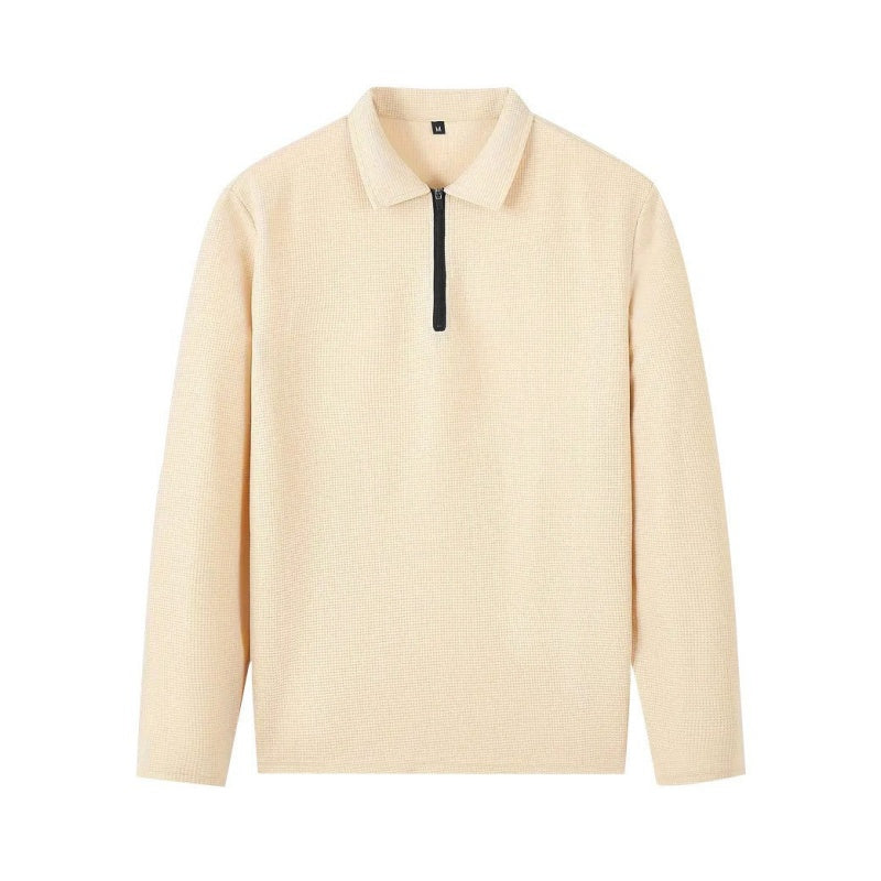 Men's Lounge Set: Quarter-Zip Sweatshirt & Relaxed Trousers | L&S - 8 - London-stylehouse.com