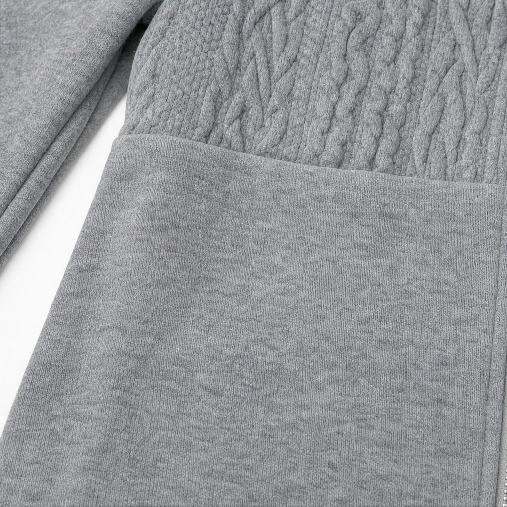 Hoodie for Women's Longer Cut with Structured Detail | L&S - 8 - London-stylehouse.com