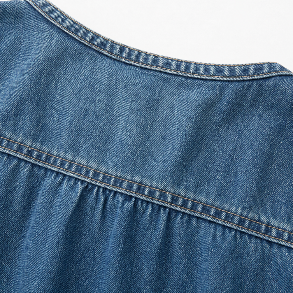 Maxi Dress Women's with Loose Fit and Button Placket | L&S - 7 - London-stylehouse.com