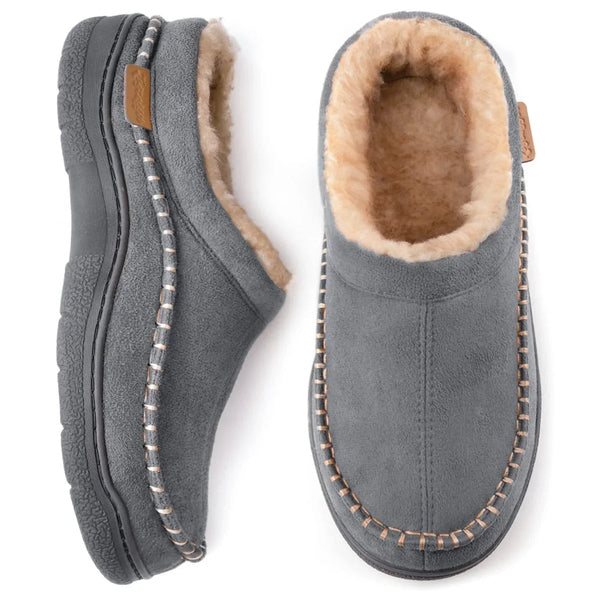 Men's Slippers – Classic Comfort with Soft Interior | L&S - 1 - London-stylehouse.com