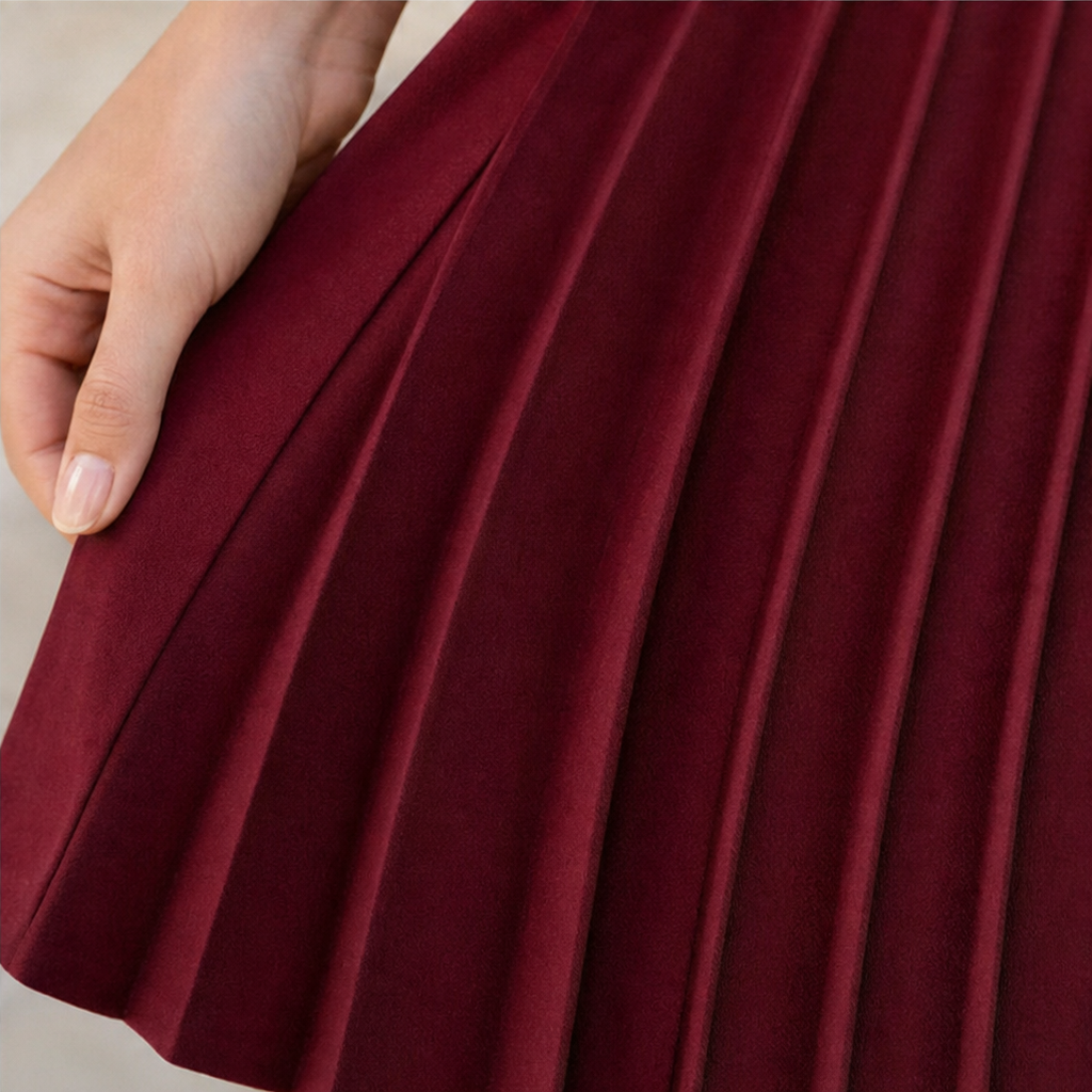Dress for Women with Tailored Blazer Style and Pleated Skirt | L&S - 10 - London-stylehouse.com
