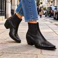Stylish Ankle Boots Women's with Elegant Detailing | L&S - 1 - London-stylehouse.com