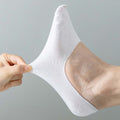 Men's Invisible No-Slip Socks with Secure Fit | L&S - 1 - London-stylehouse.com