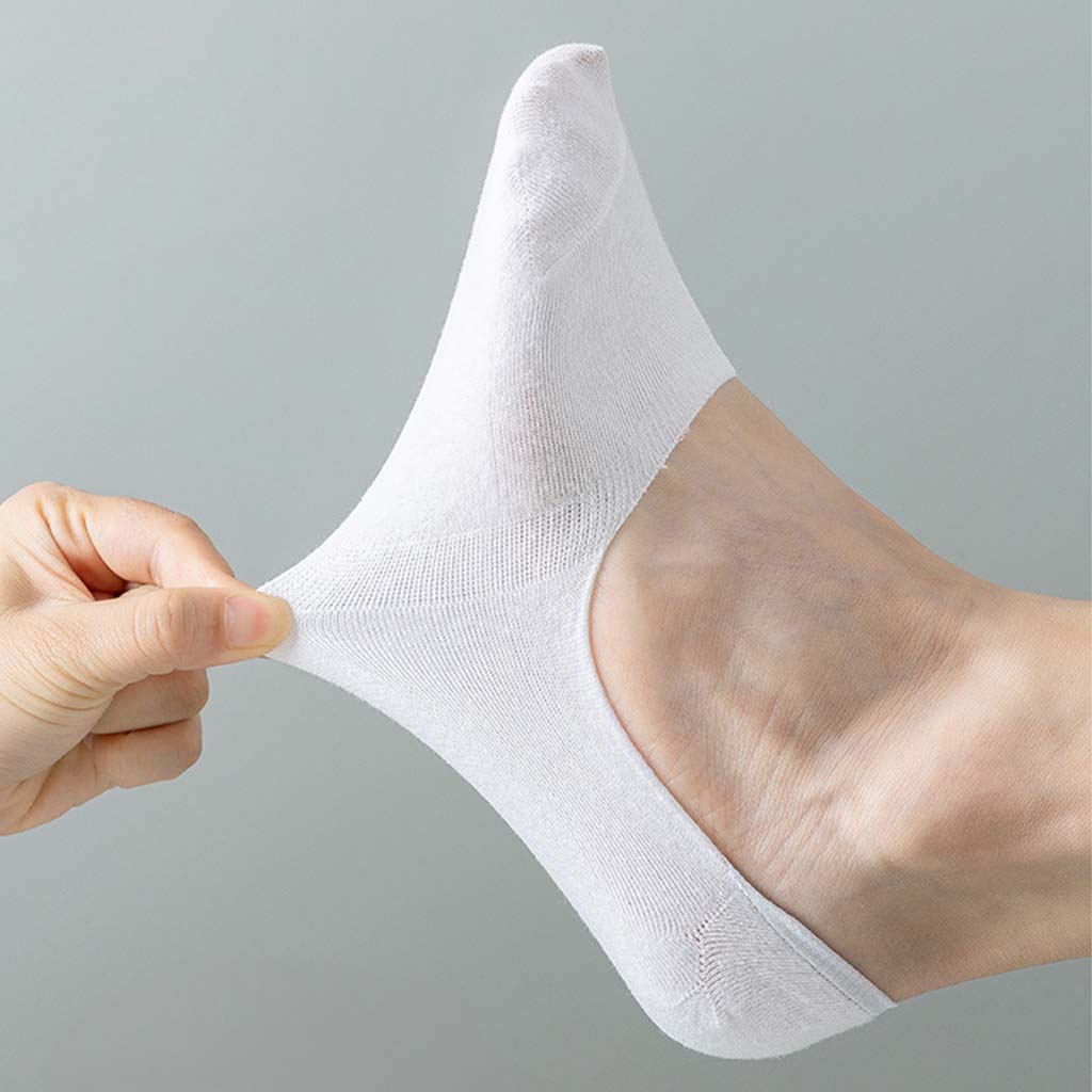 Men's Invisible No-Slip Socks with Secure Fit | L&S - 1 - London-stylehouse.com