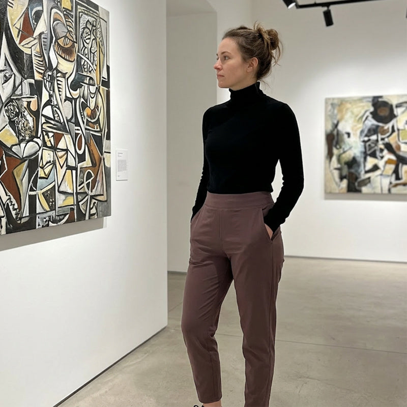 Women's Tailored Trousers with Sleek Silhouette | L&S - 4 - London-stylehouse.com