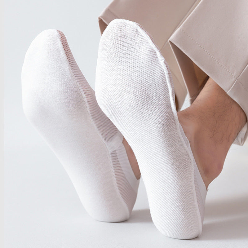 Men's Low Cut Socks with Breathable Design | L&S - 8 - London-stylehouse.com