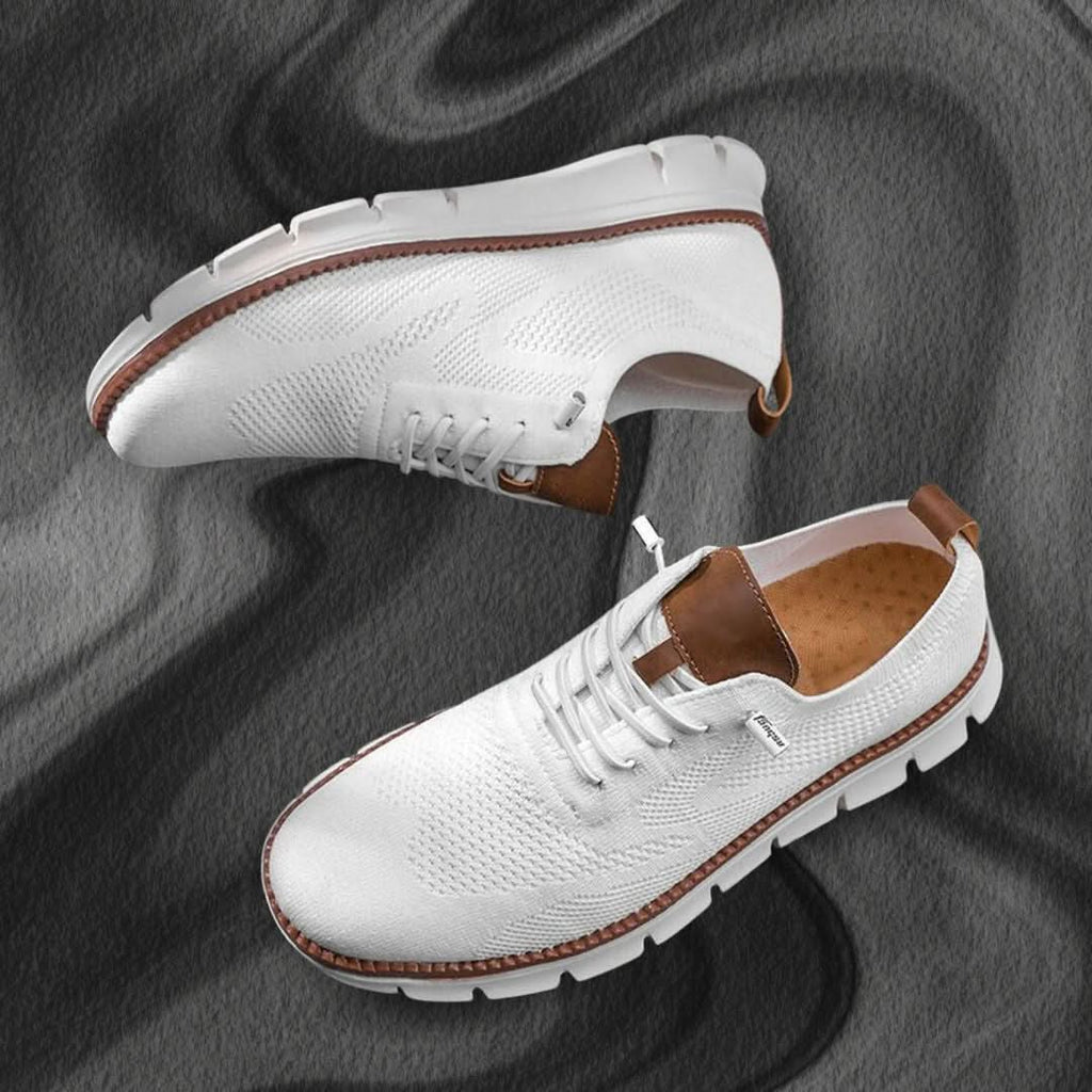 Men's Casual Sneakers with Lightweight Design + Breathable Upper | L&S - 2 - London-stylehouse.com
