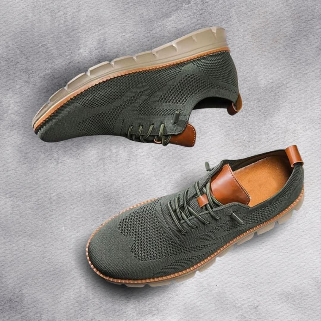 Men's Casual Sneakers with Lightweight Design + Breathable Upper | L&S - 3 - London-stylehouse.com