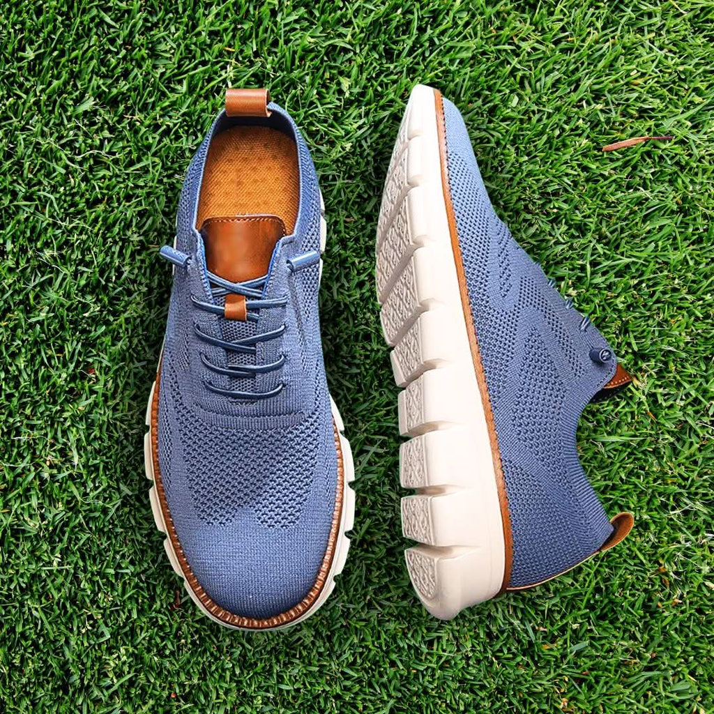 Men's Casual Sneakers with Lightweight Design + Breathable Upper | L&S - 7 - London-stylehouse.com