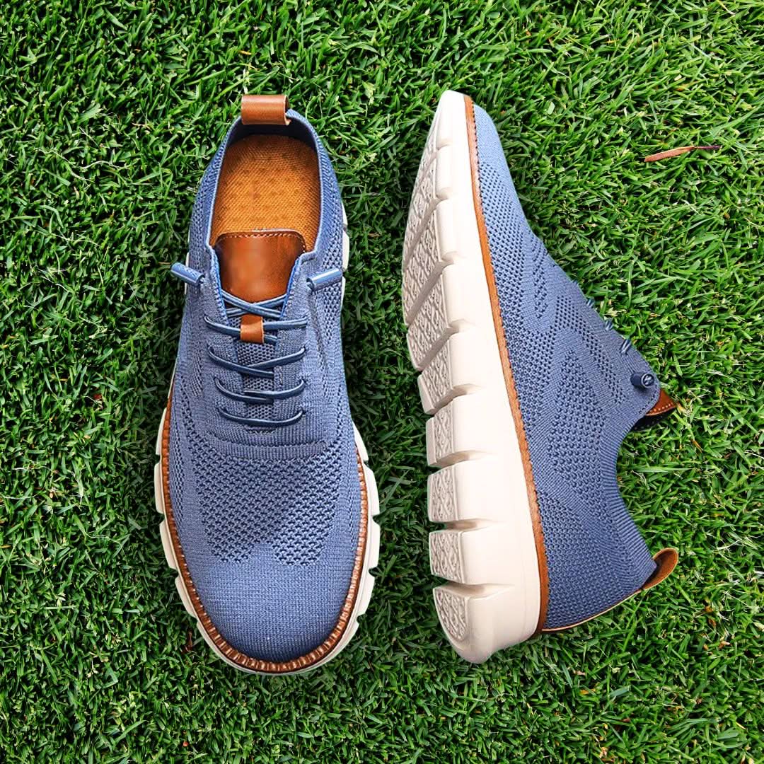 Men's Casual Sneakers with Lightweight Design + Breathable Upper | L&S - 7 - London-stylehouse.com