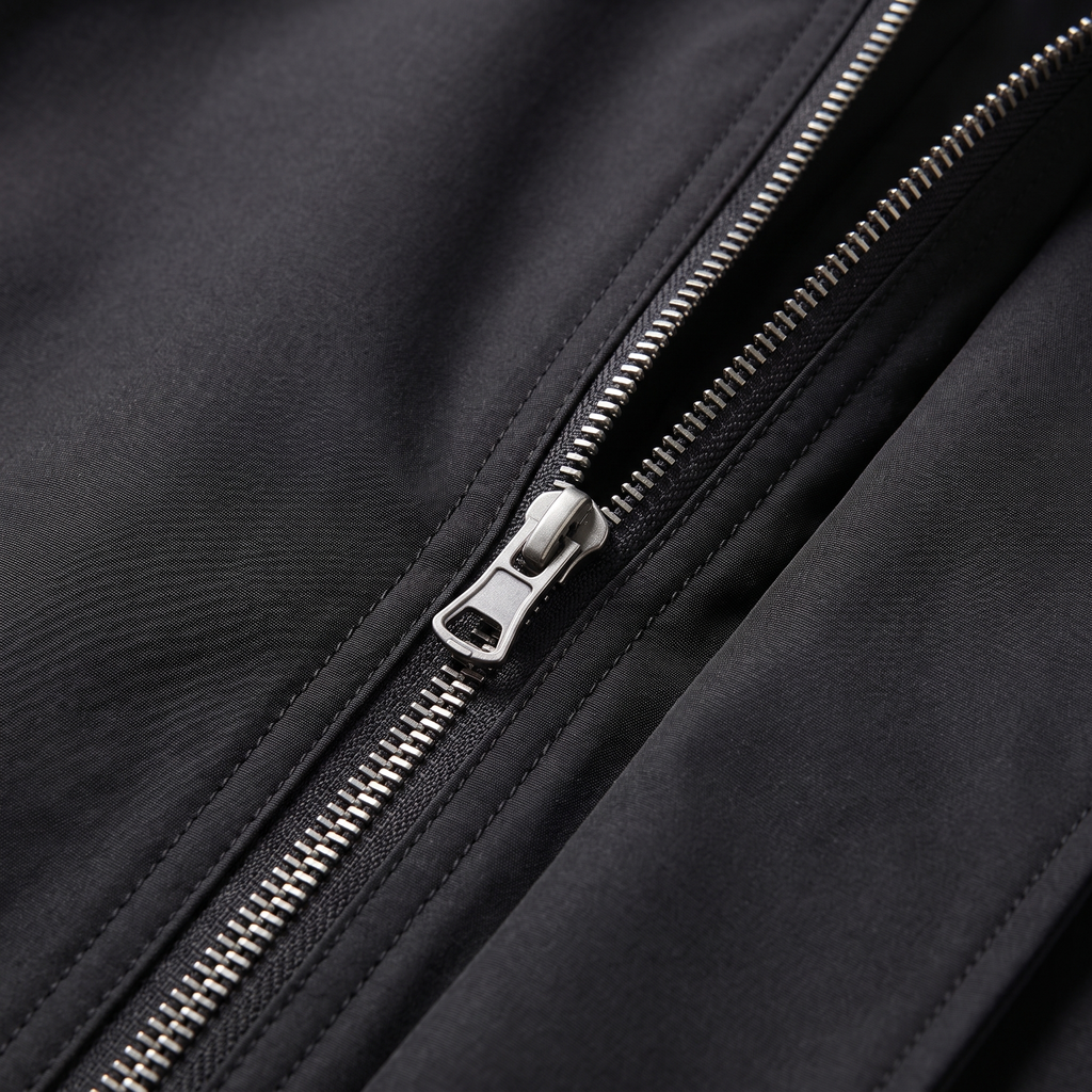Men's Tailored Hooded Overcoat with Button Detail | L&S - 5 - London-stylehouse.com