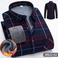 Men's Classic Check Shirt with Insulated Lining | L&S - 1 - London-stylehouse.com