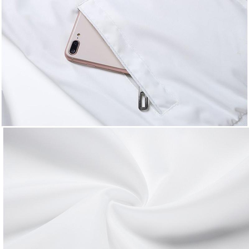 Men's Casual Jacket with Stand-Up Collar and Functional Pockets | L&S - 2 - London-stylehouse.com