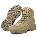 Men's High-Top Tactical Boots with Grip Sole | L&S - 3 - London-stylehouse.com