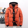 Men's Padded Jacket with Removable Hood & Zip Pockets | L&S - 1 - London-stylehouse.com