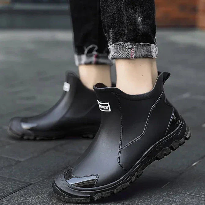 Men's Waterproof Boots with Sporty Design and Grip Sole | L&S - 10 - London-stylehouse.com
