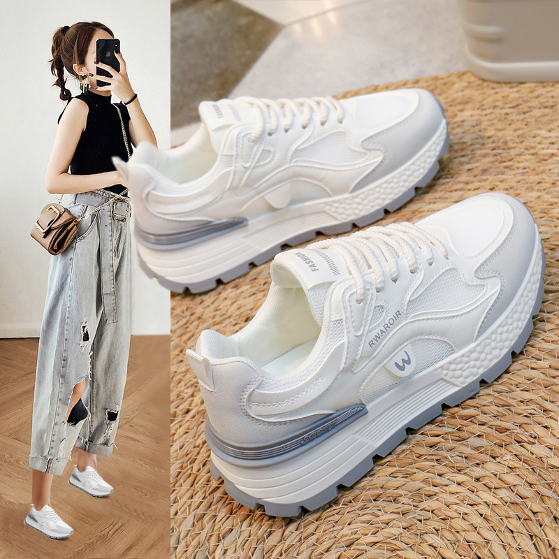 Sneakers Women’s Chunky Sole with Stylish Design | L&S - 2 - London-stylehouse.com