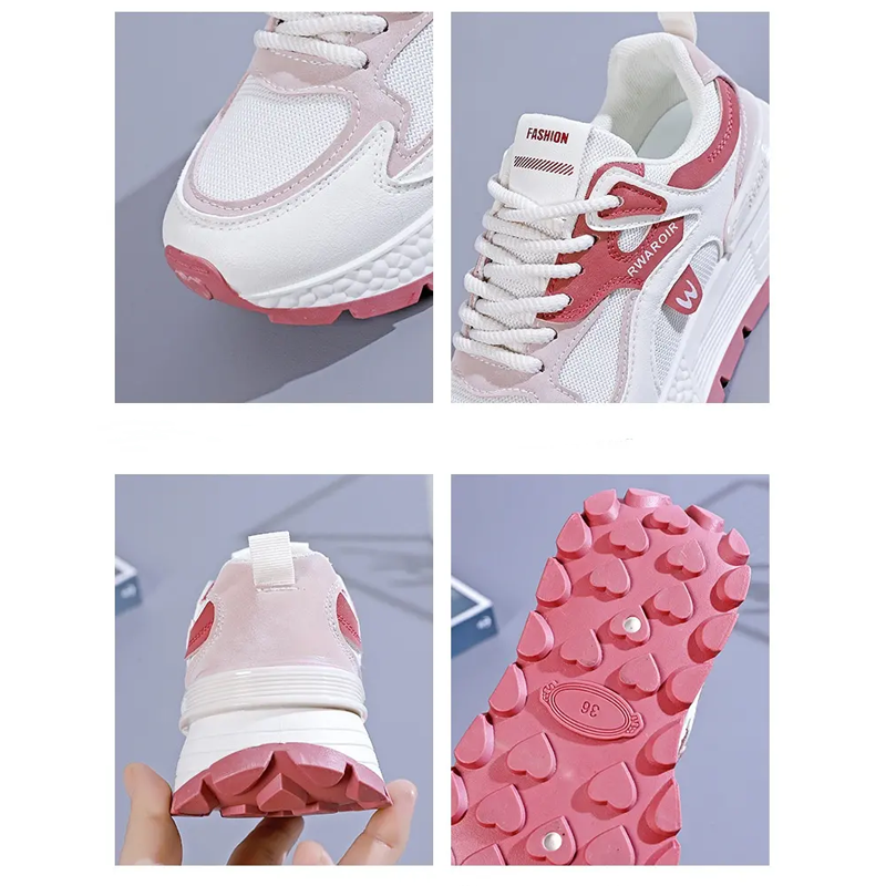 Sneakers Women’s Chunky Sole with Stylish Design | L&S - 8 - London-stylehouse.com