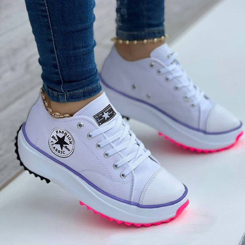Sneakers Women’s with Distinctive Sole & Light-Up Feature | L&S - 1 - London-stylehouse.com