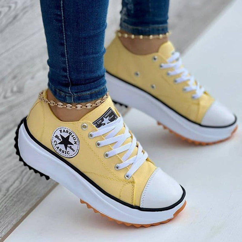 Sneakers Women’s with Distinctive Sole & Light-Up Feature | L&S - 4 - London-stylehouse.com