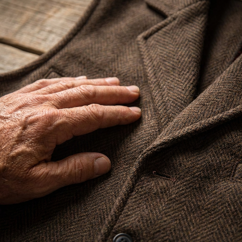 Men's Tailored Vest with Classic Design and Functional Pockets | L&S - 1 - London-stylehouse.com