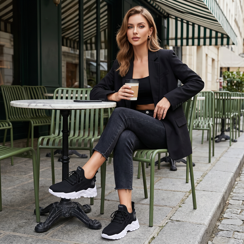 Women's Sneakers with Stylish Design and Comfortable Fit | L&S - 2 - London-stylehouse.com