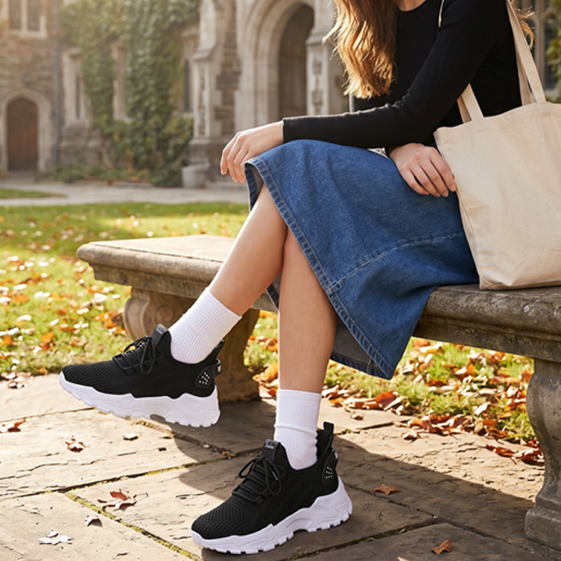Women's Sneakers with Stylish Design and Comfortable Fit | L&S - 3 - London-stylehouse.com