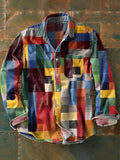 Men's Casual Shirt with Relaxed Fit and Pocket | L&S - 1 - London-stylehouse.com