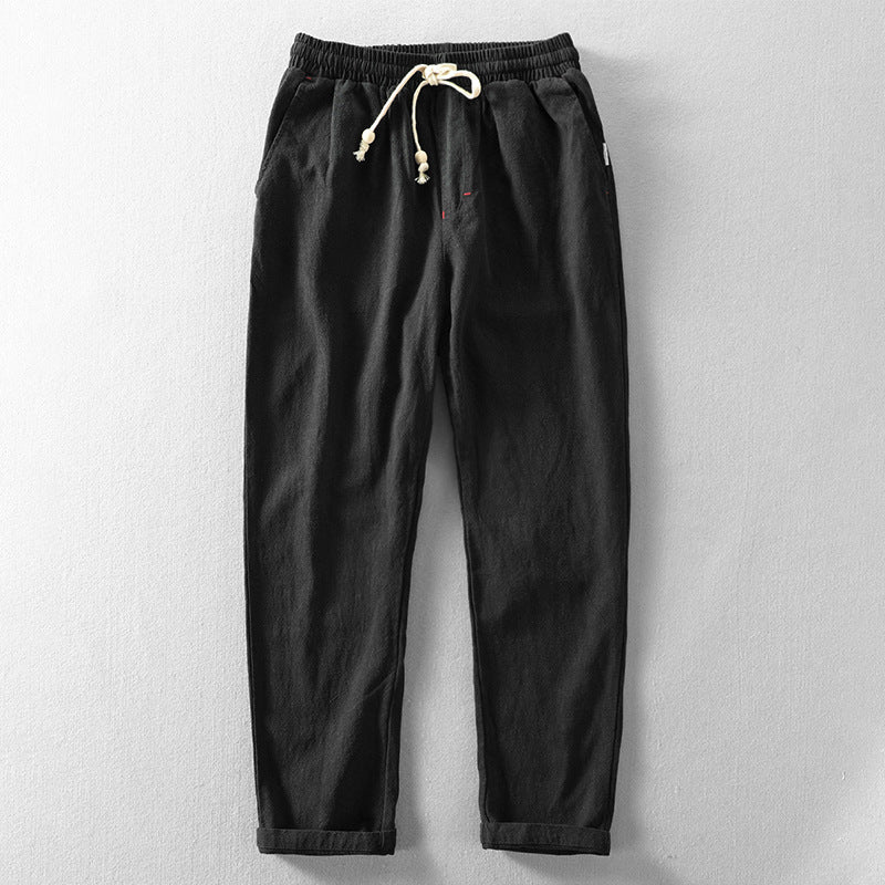 Casual Trousers Women's Relaxed Fit with Drawstring Waist | L&S - 7 - London-stylehouse.com