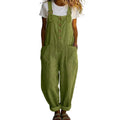 Dungarees Women's Relaxed Fit with Adjustable Straps | L&S - 2 - London-stylehouse.com