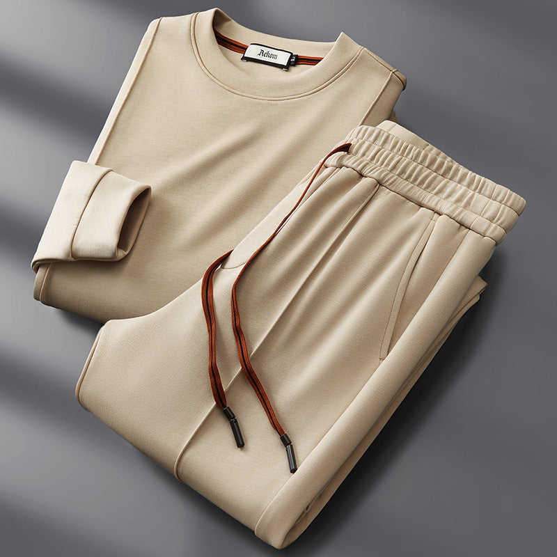 Lounge Set Women's Relaxed Fit with Drawstring Trousers | L&S - 1 - London-stylehouse.com